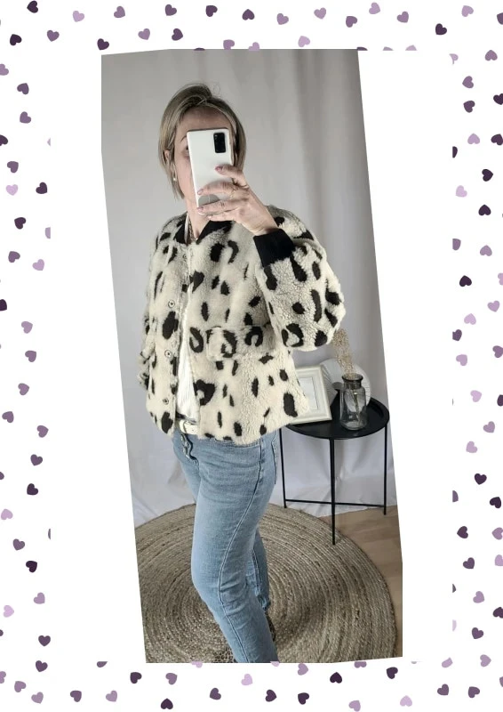Bombers Leopard - Efecto pelusa - Talla única - Nueva con etiqueta – photo 2